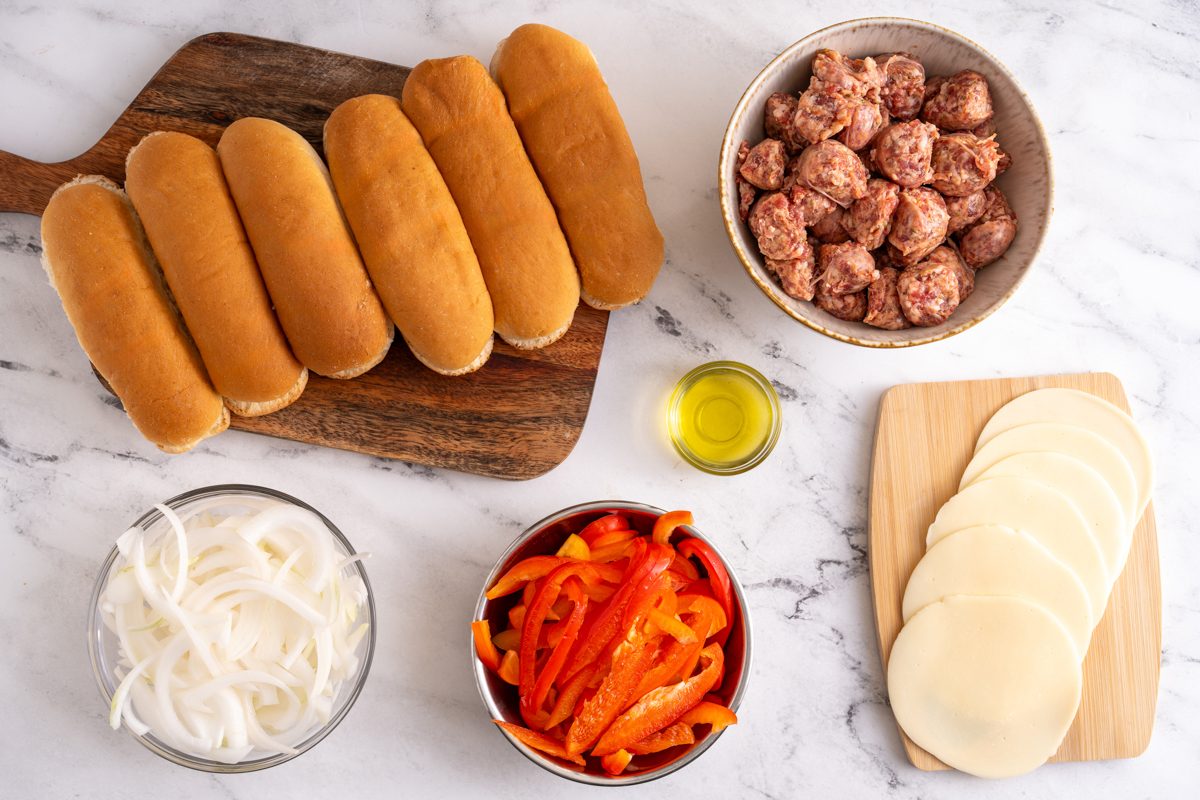 Taste Of Home Sausage And Peppers Sandwich