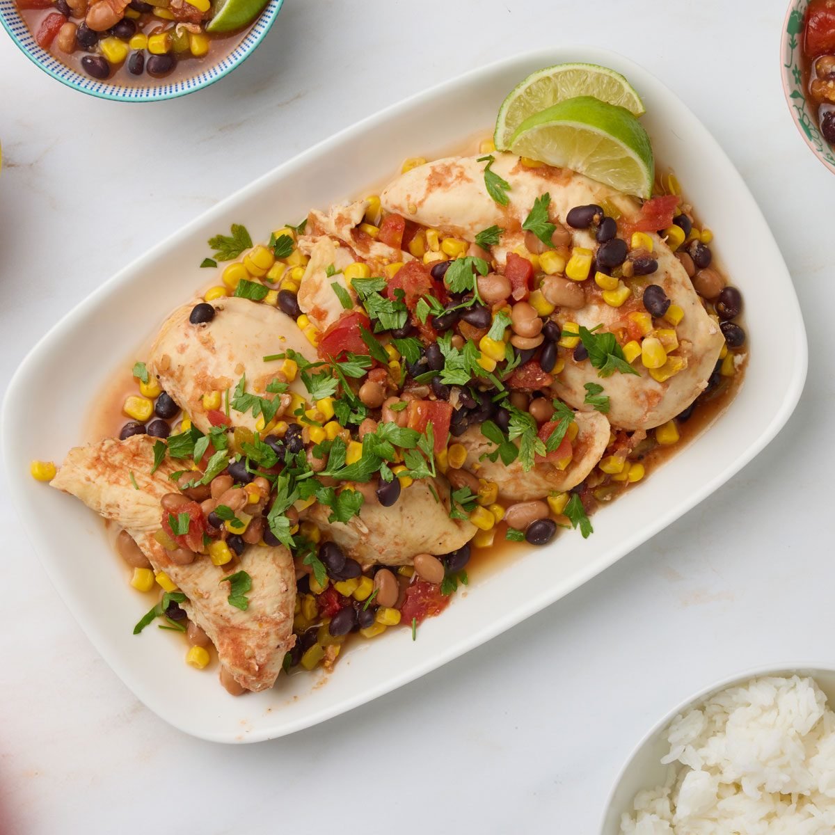 Slow-Cooker Salsa Chicken