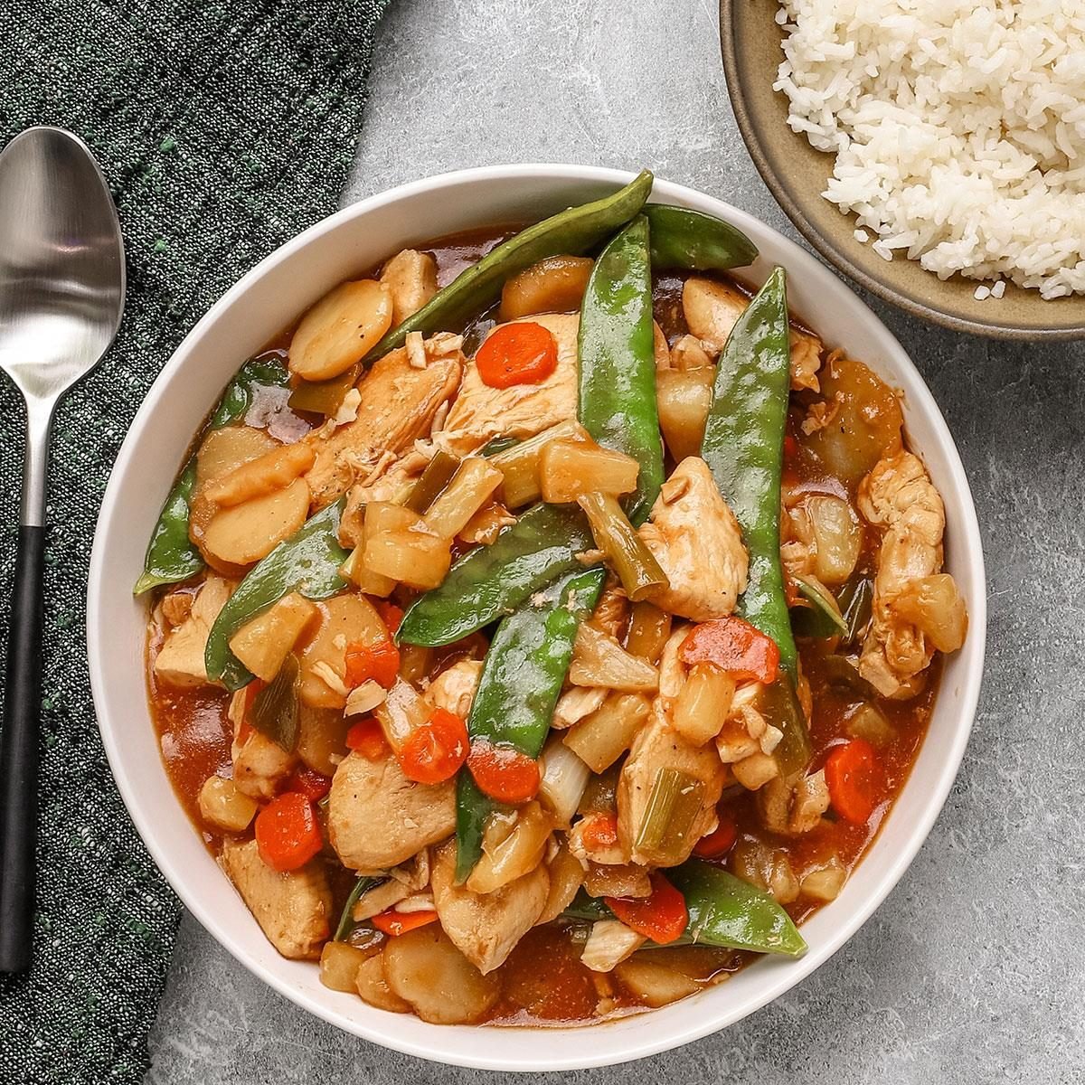 Crockpot Sweet and Sour Chicken