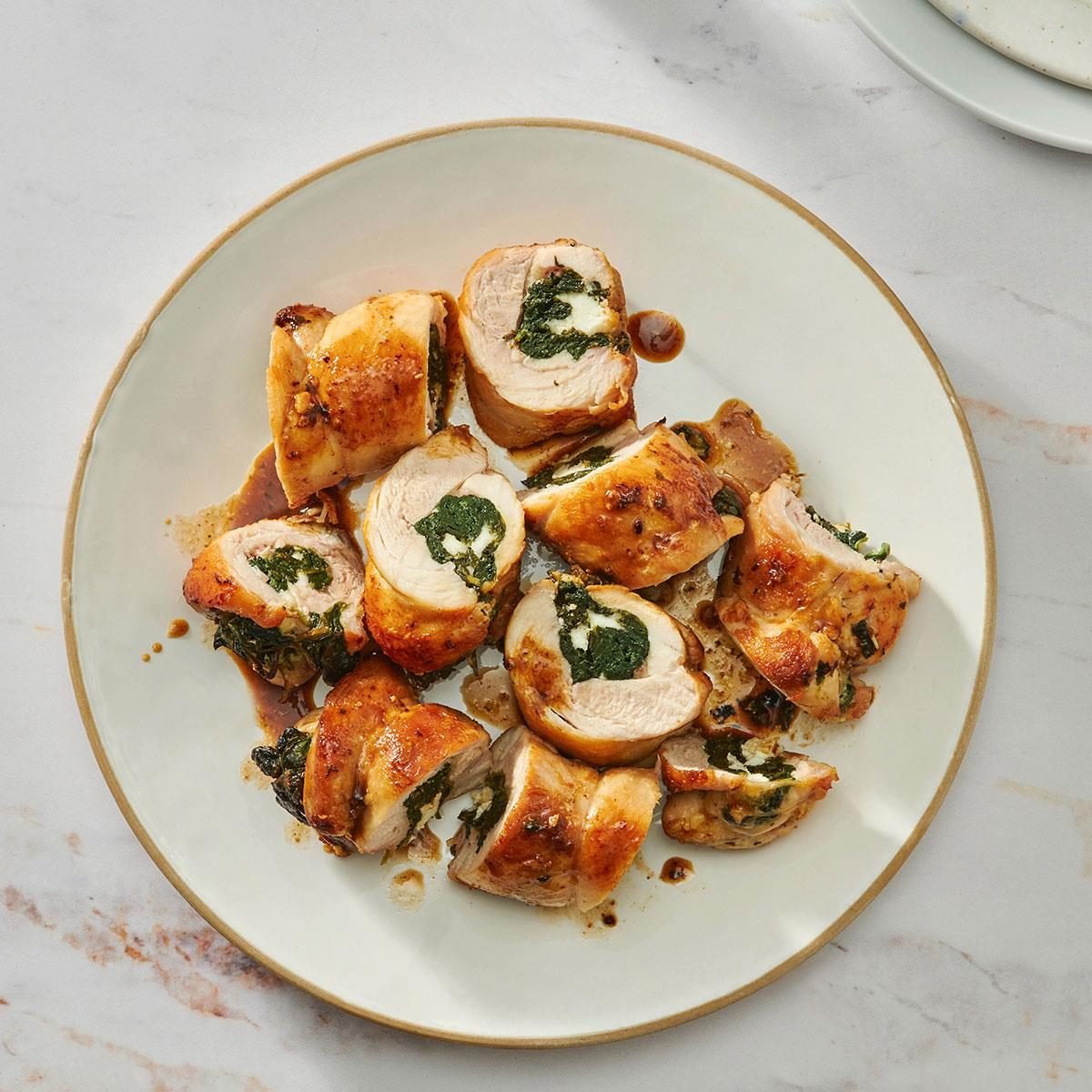 Spinach and Feta Stuffed Chicken