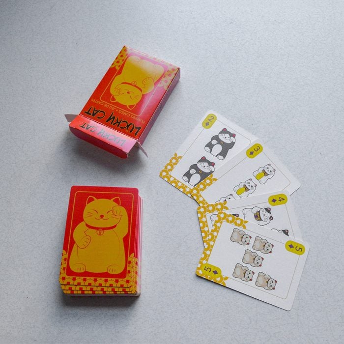 Aquarius Lucky Cat Playing Cards