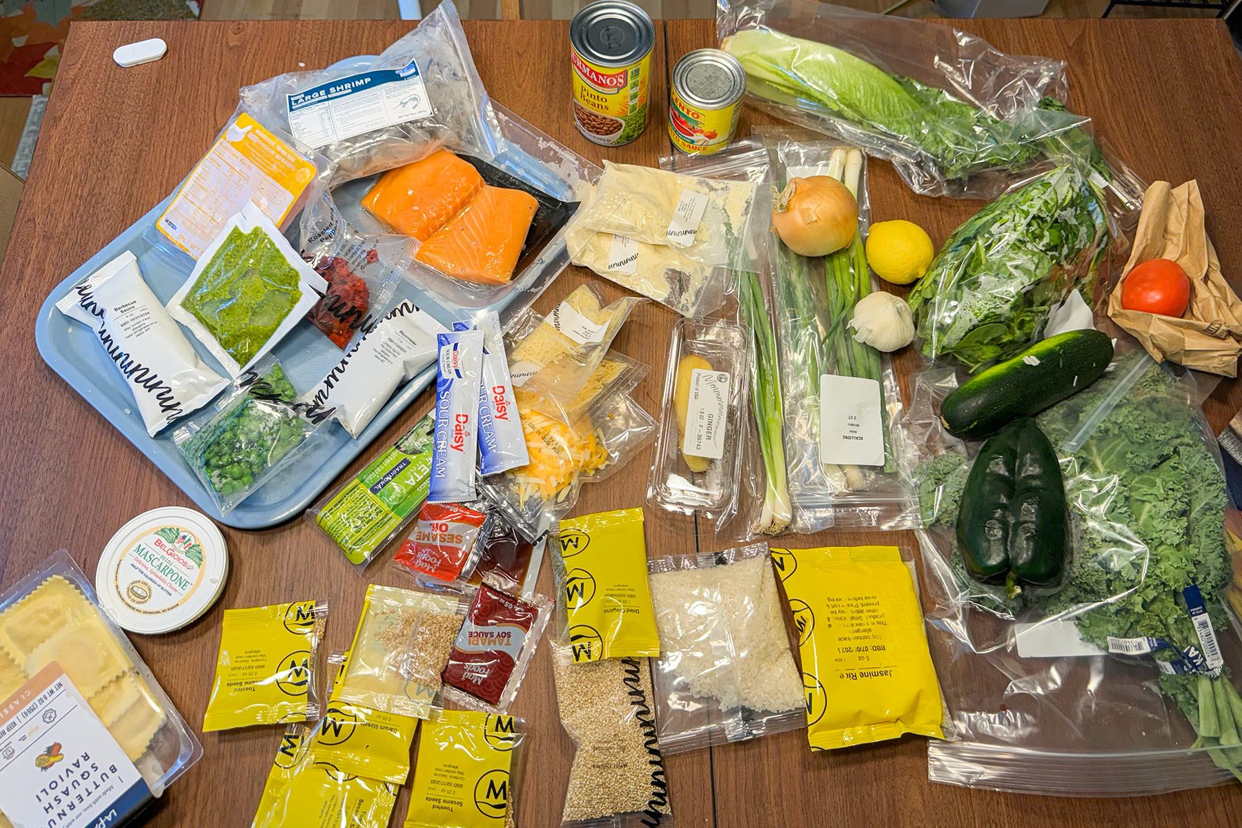 Marley spoon Box Contents