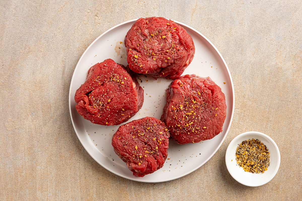 Raw Tenderloin Steak
