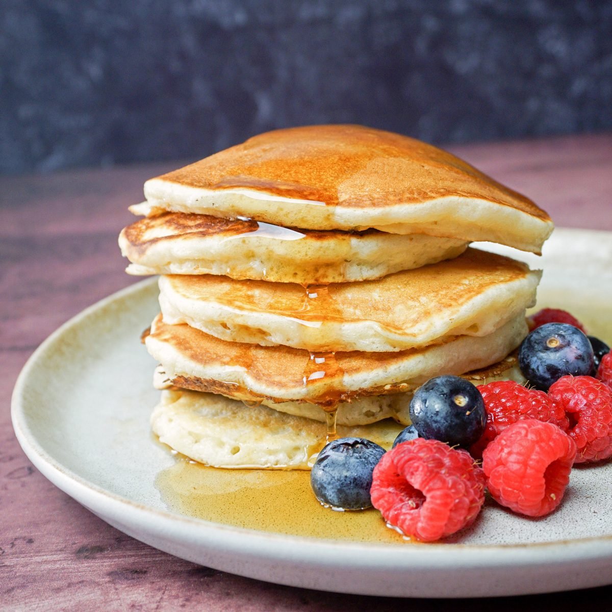 Two-Ingredient Ice Cream Pancakes
