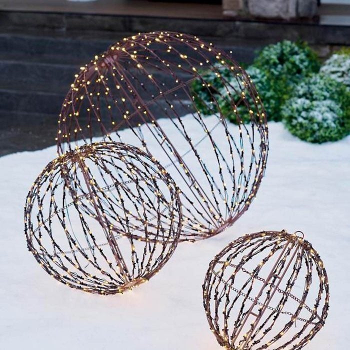 3d Foldable Lighted Spheres