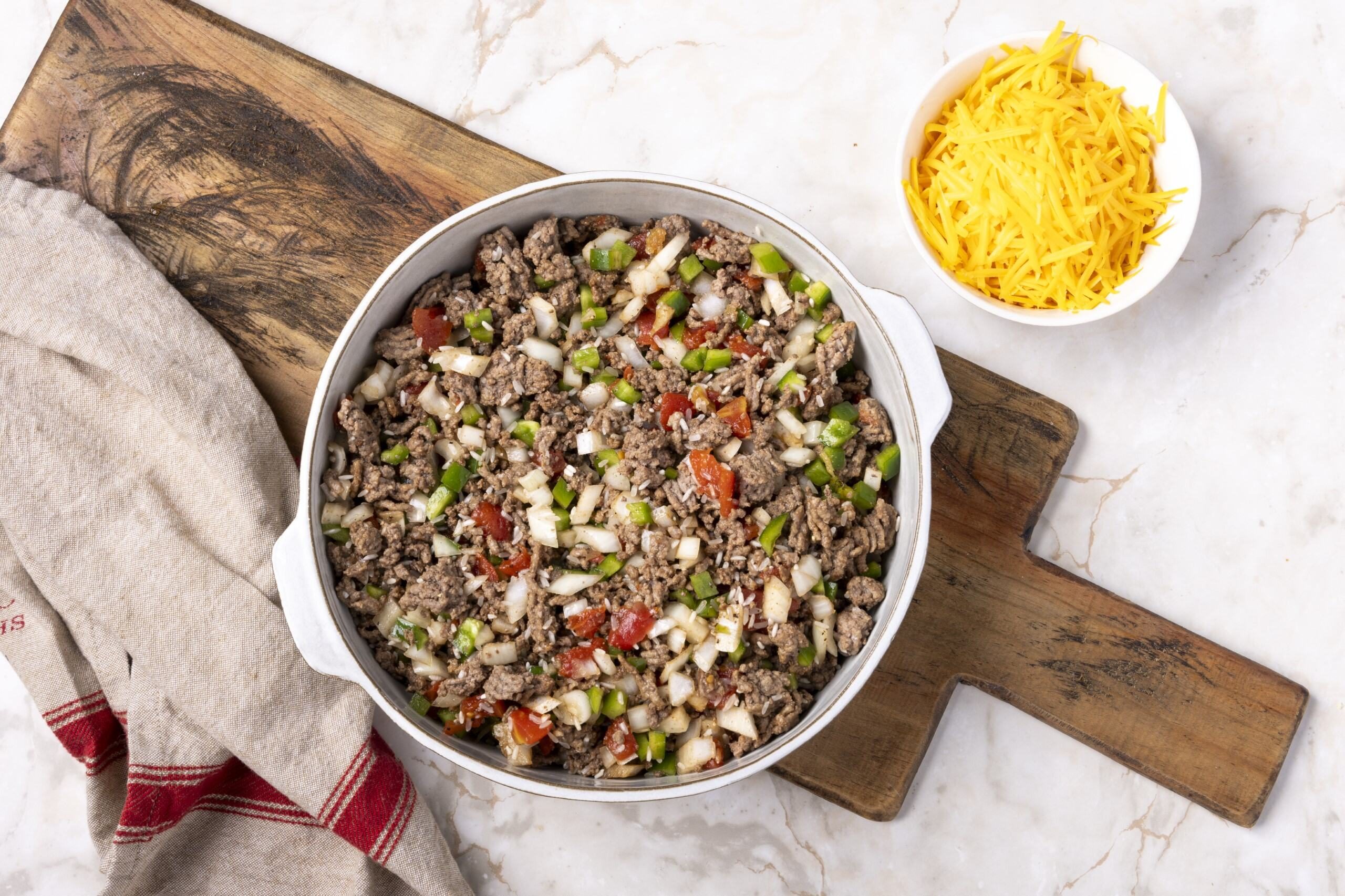 Stuffed Bell Pepper Casserole