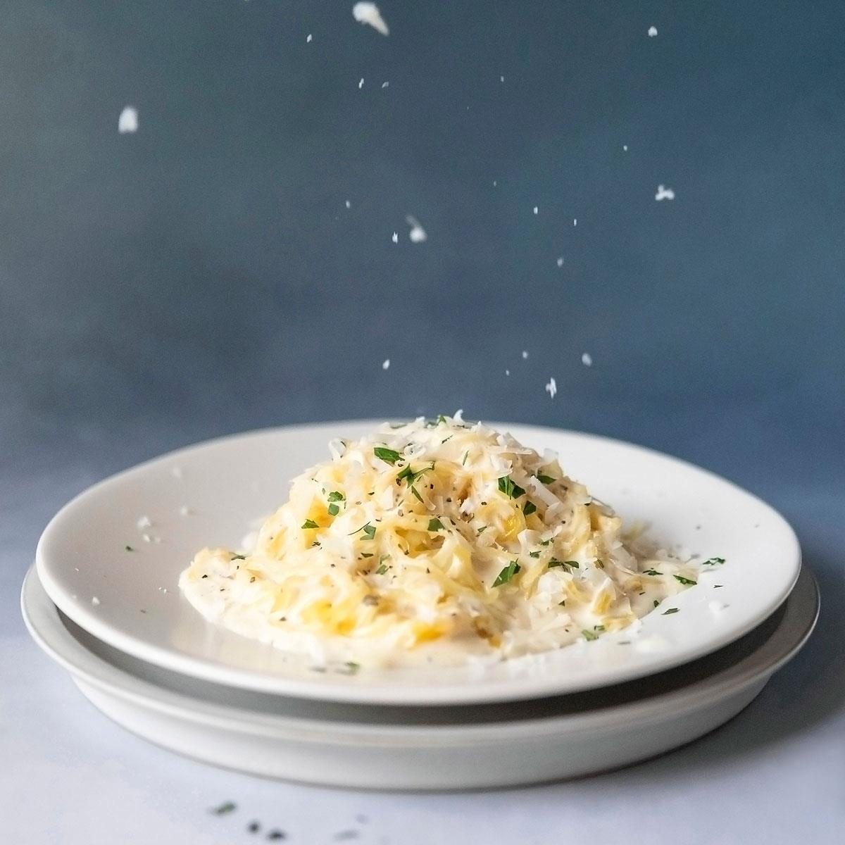 Spaghetti Squash Alfredo