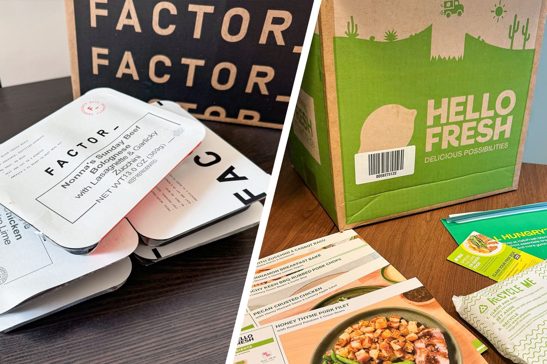 Factor vs. HelloFresh: How Do the Heat-and-Eat Meals Compare to Meal Kits?