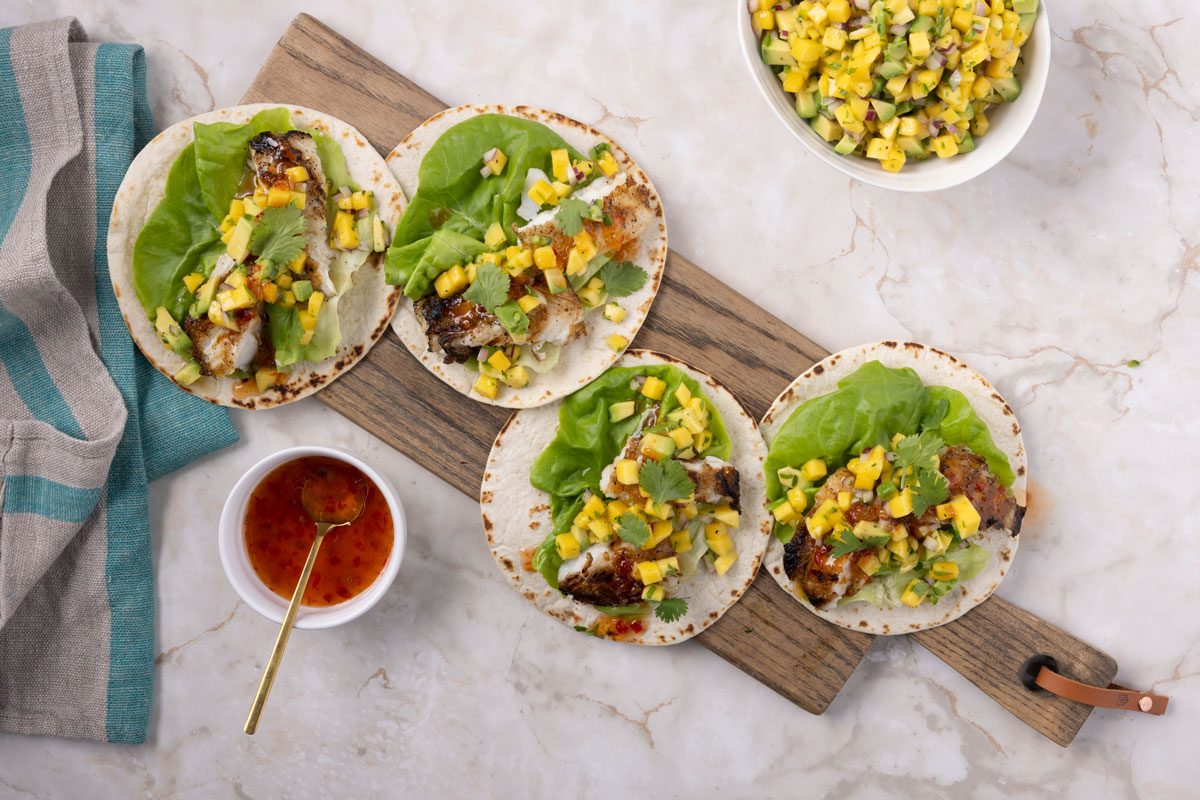 Step 3 of Taste of Home Halibut Fish Tacos