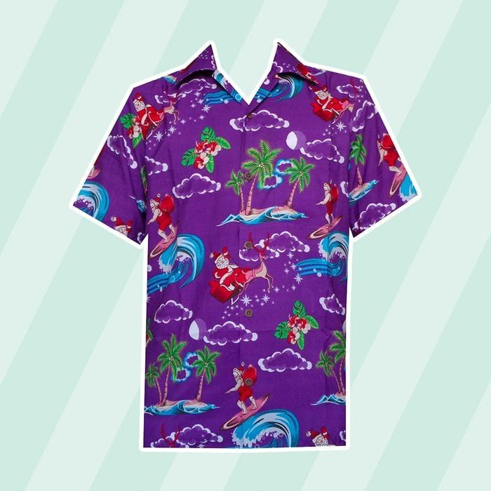 Hawaiian Shirt Christmas Santa Holiday