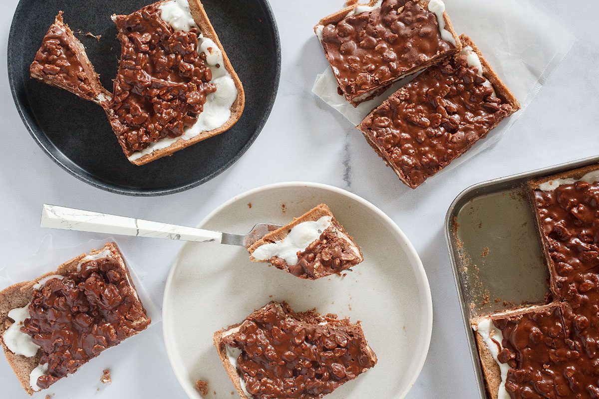 Marshmallow Chocolate Bars