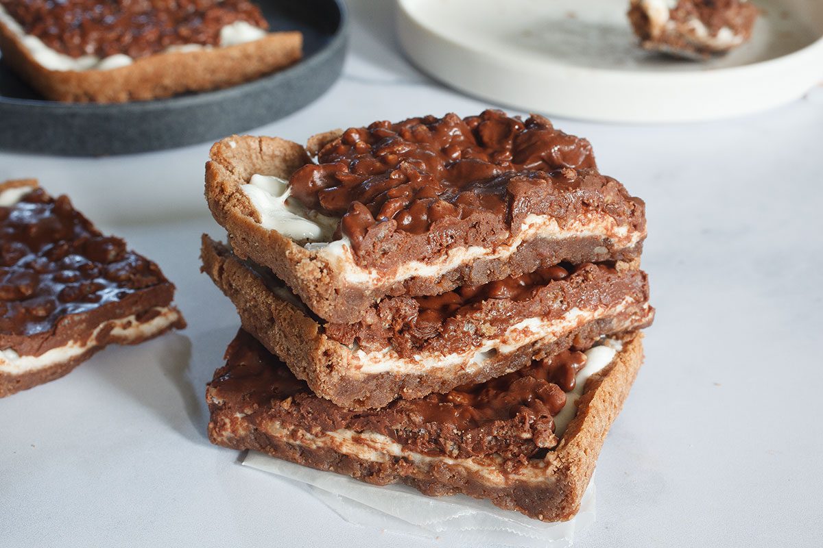 Marshmallow Chocolate Bars 