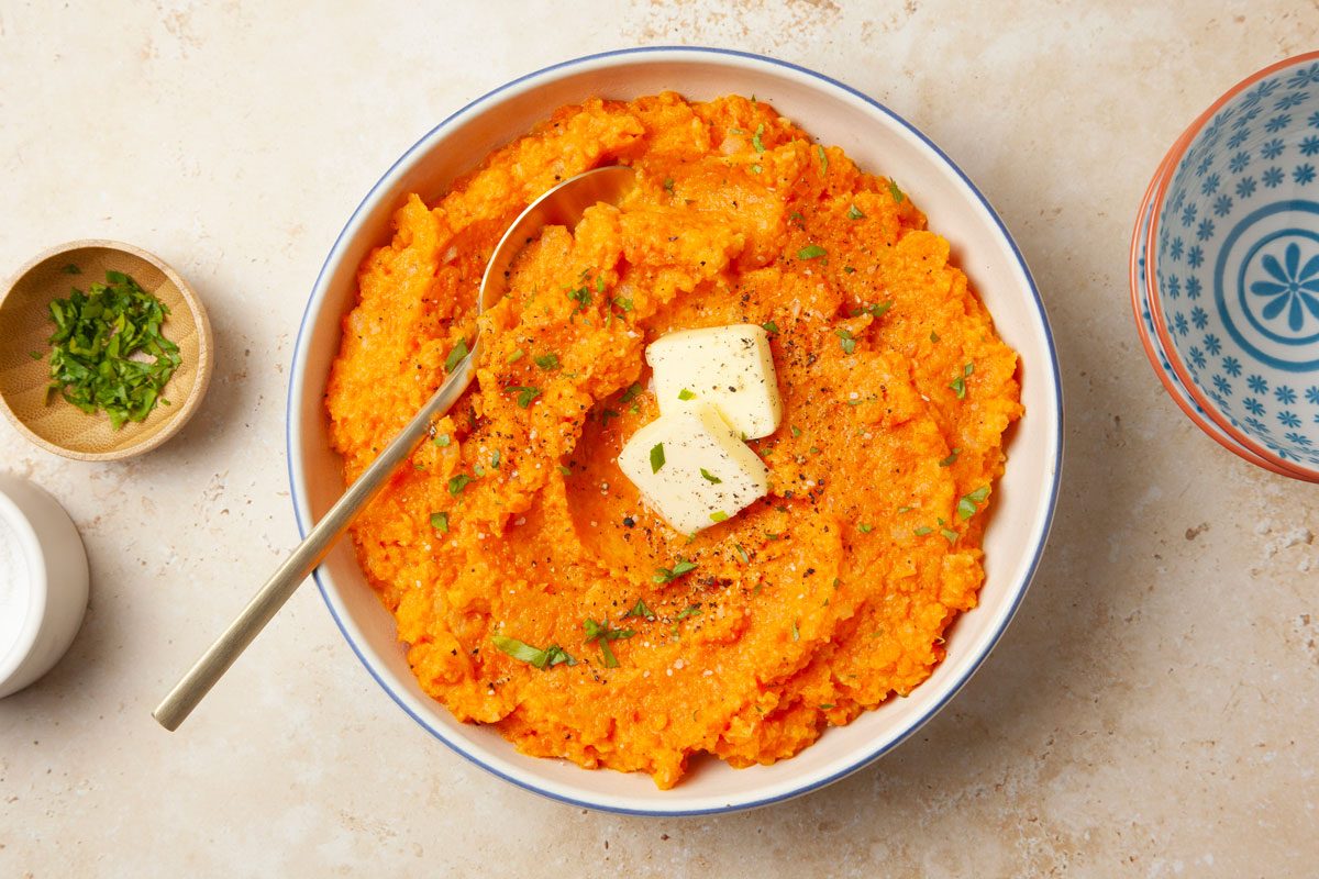 Taste of Home Mashed Carrots and Turnips