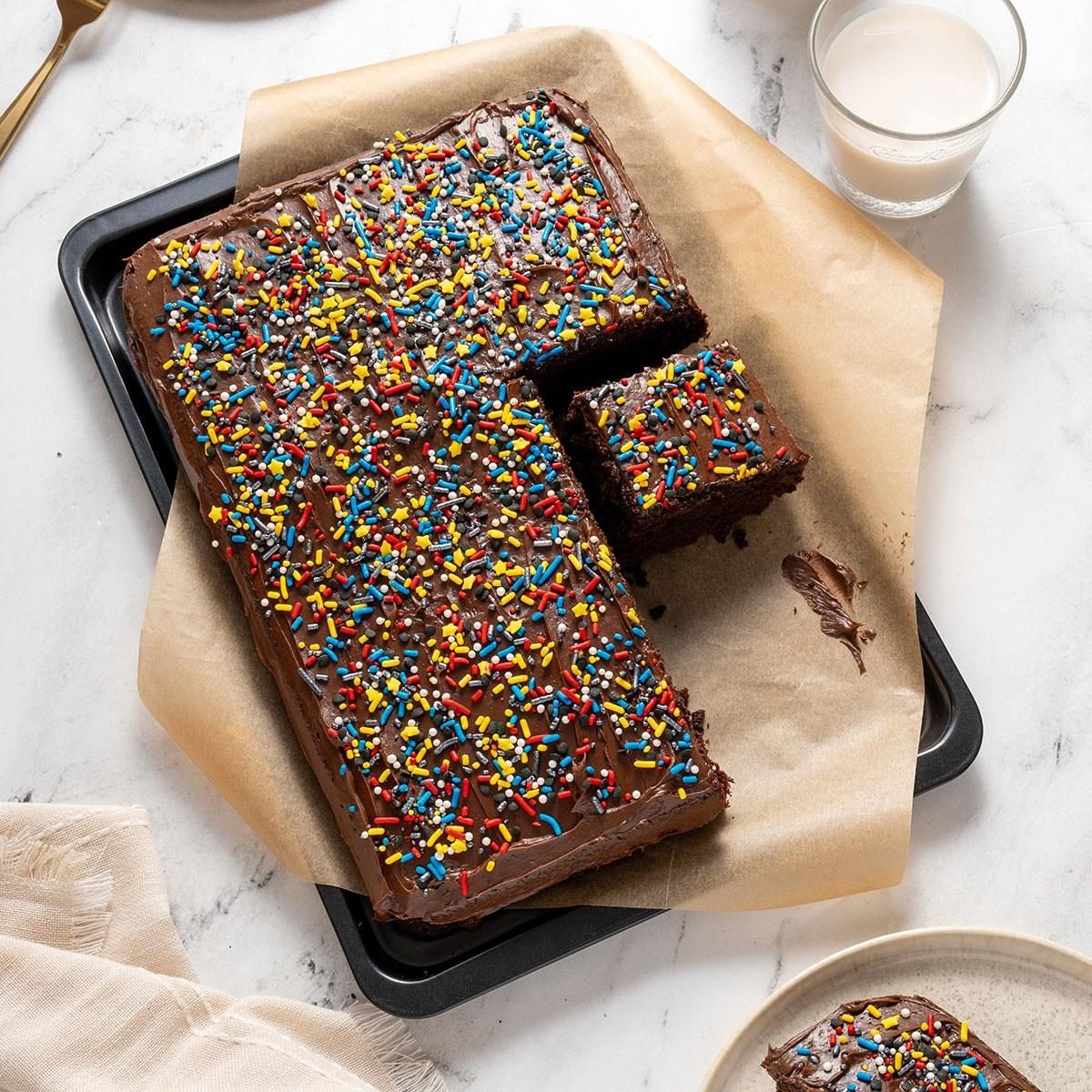 One-Bowl Chocolate Cake