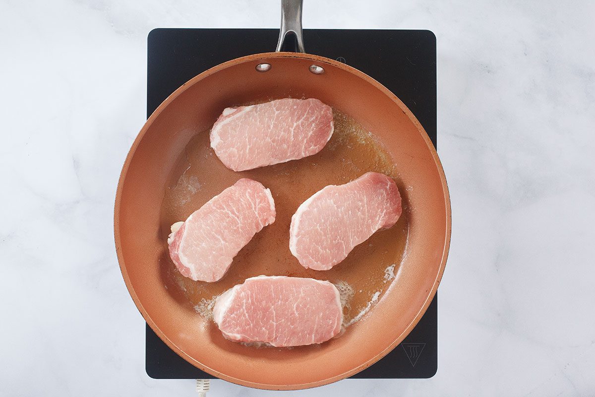 Pork Chop with apples