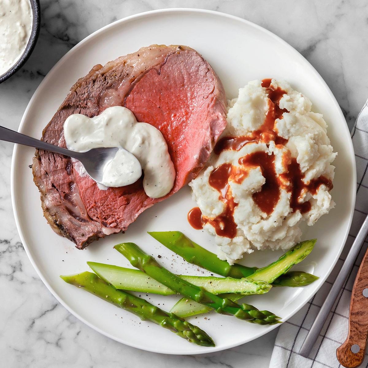 Salt-Encrusted Prime Rib