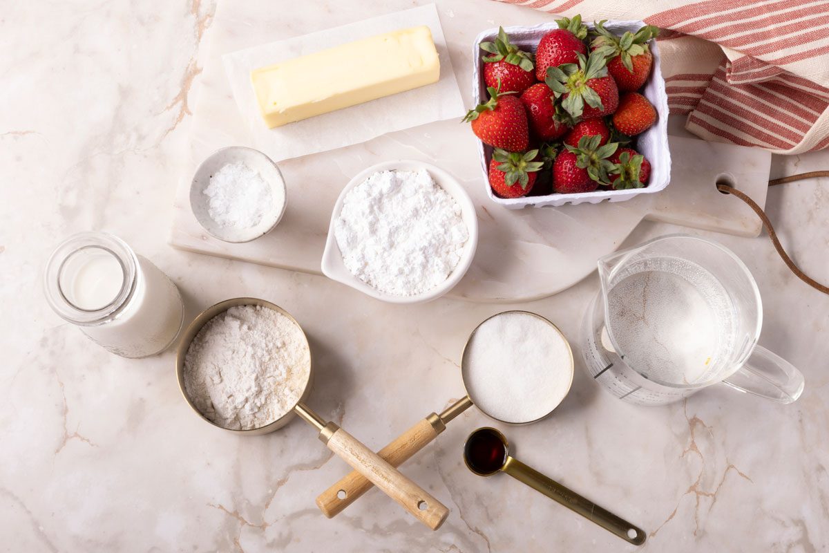 Ingredient shot for Taste of Home Strawberry Shortcake Cookies 