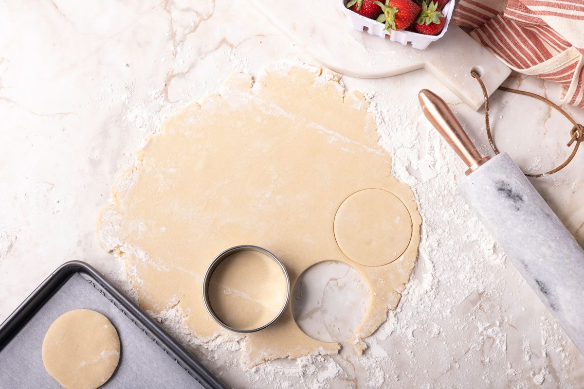 Step 2 of Taste of Home Strawberry Shortcake Cookies 