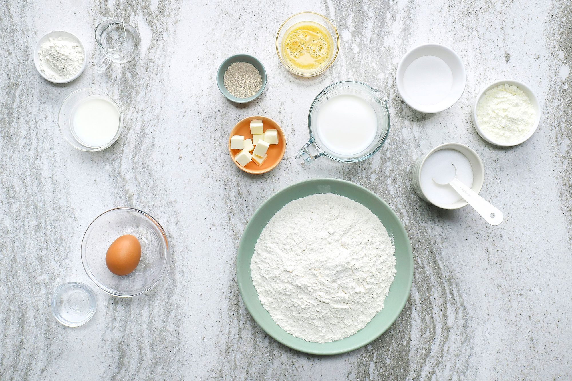 Japanese Milk Bread Ingredients