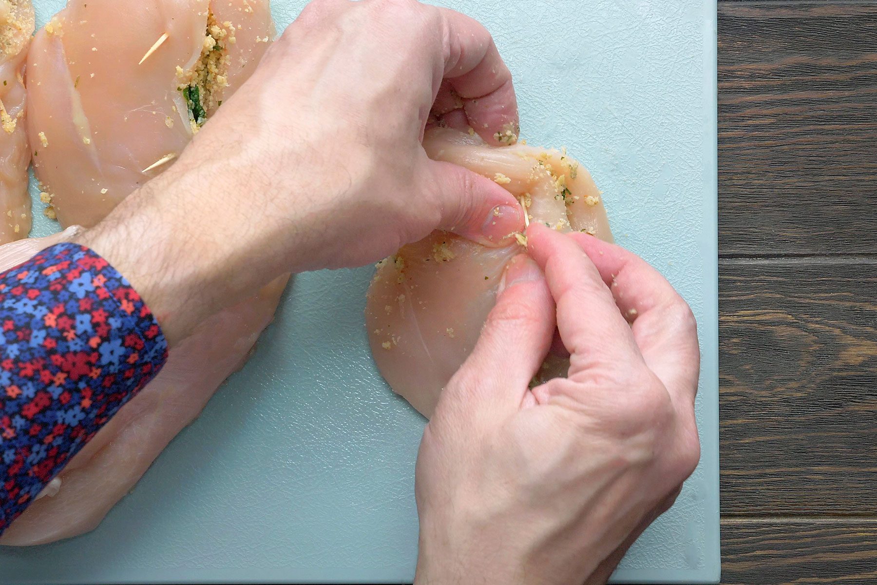 Spinach Stuffed Chicken Breast 