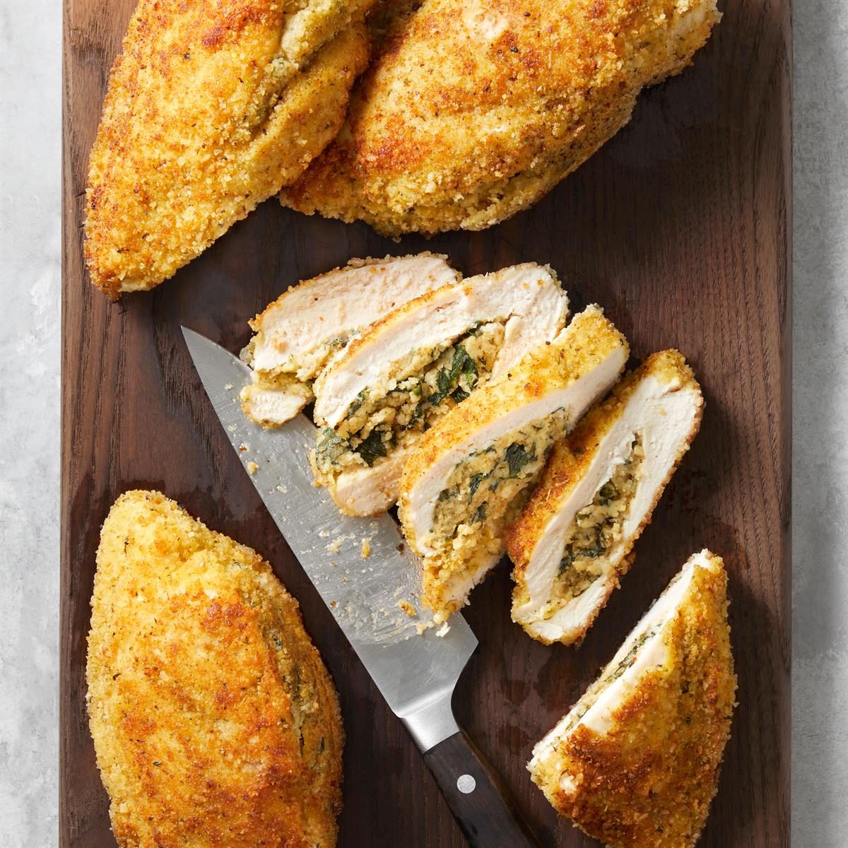 Spinach-Stuffed Chicken Breast