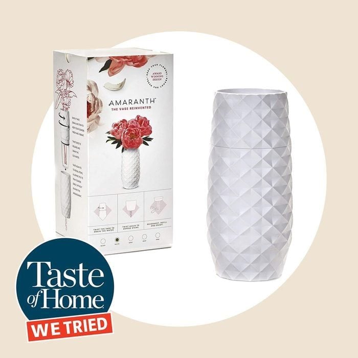 Toh We Tried Amaranth Flower Vase