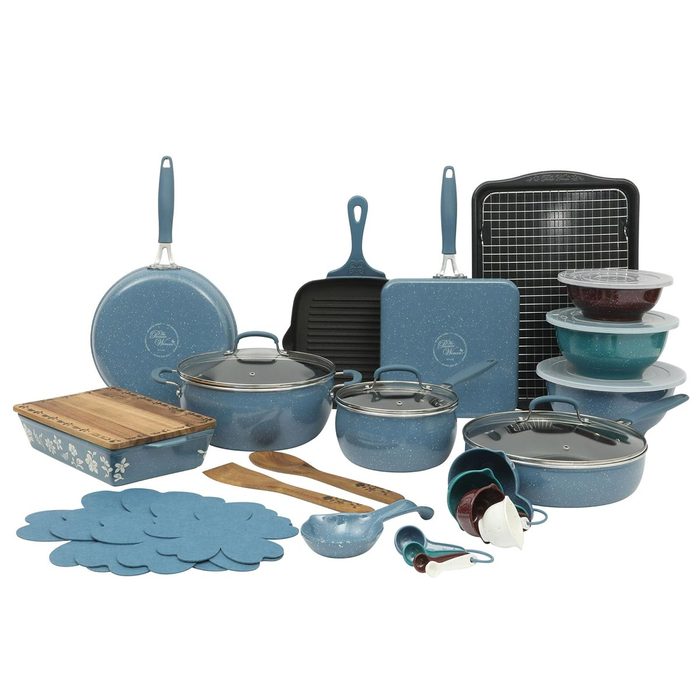 Pioneer Woman Cookware Set Credit Walmart