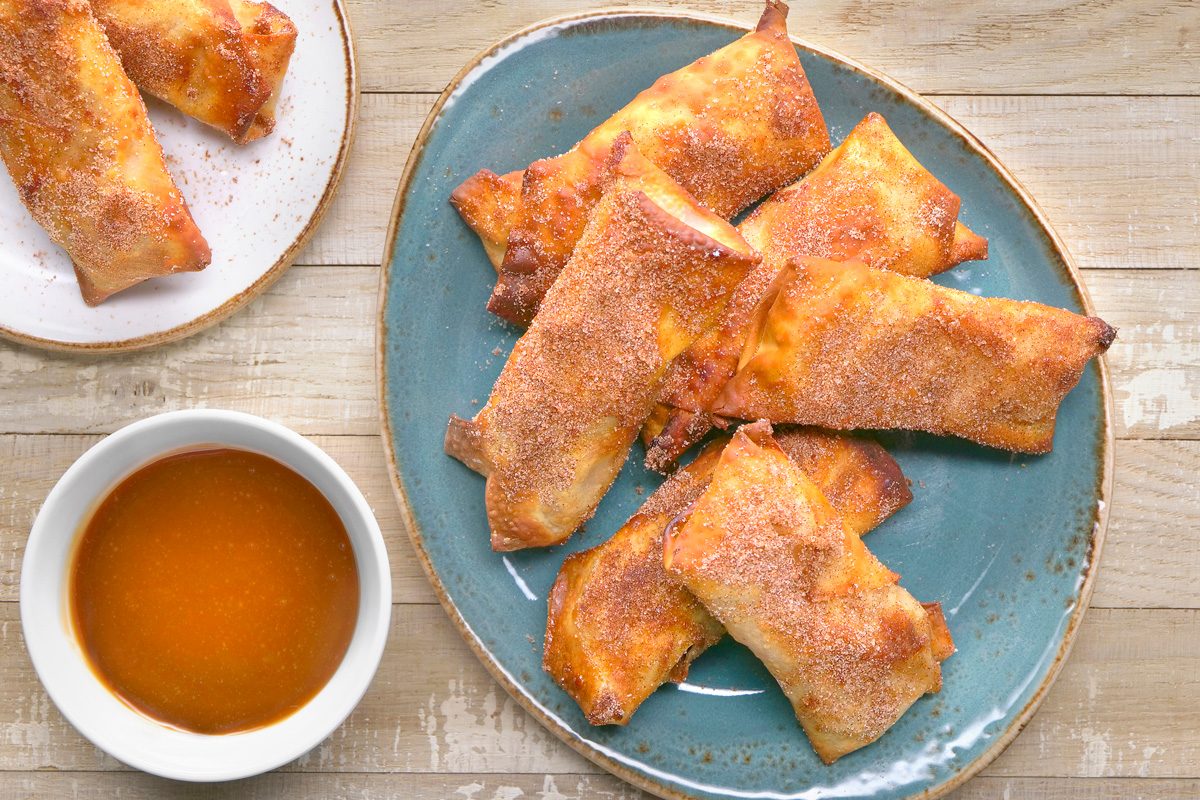 Apple Pie Egg Rolls