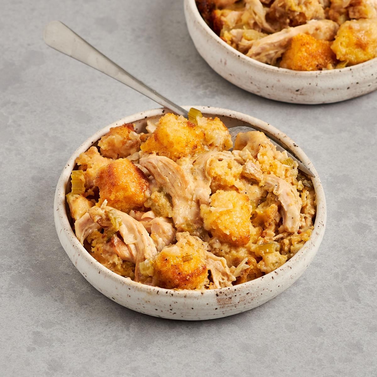 Chicken Cornbread Casserole Exps Tohd24 176383 Christinema 1