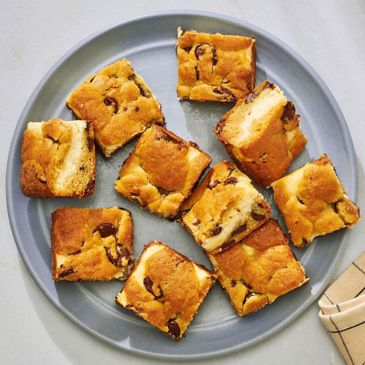 Chocolate Chip Cheese Bars