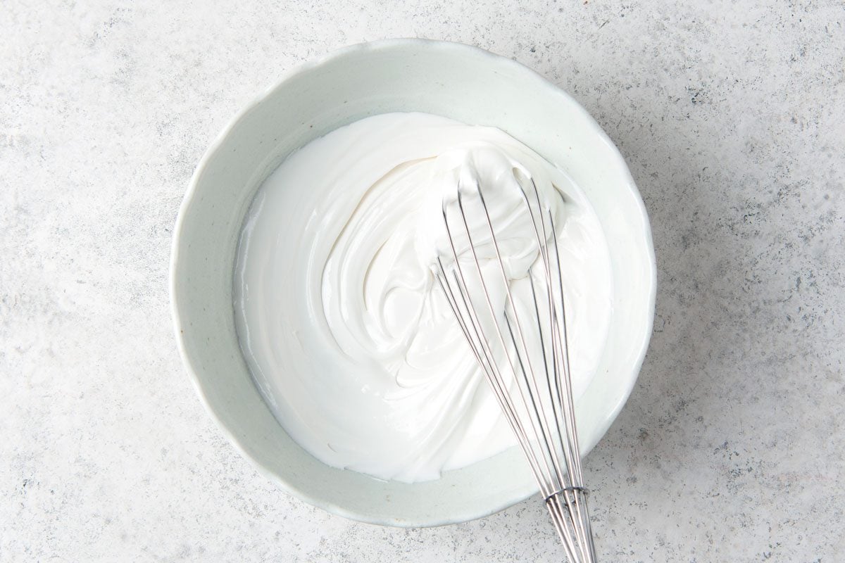 In a large bowl, combine confectioners' sugar, water, meringue powder and cream of tartar