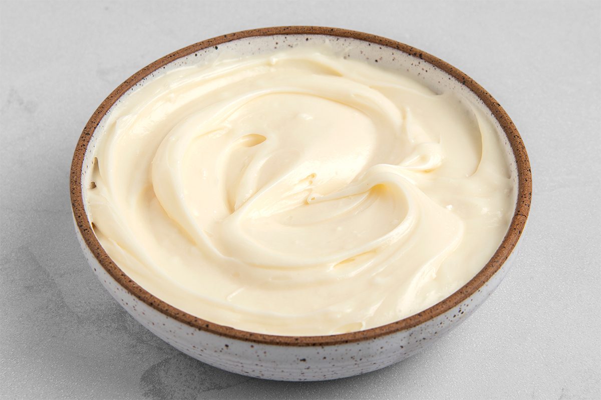 Cinnamon Roll Icing in a bowl
