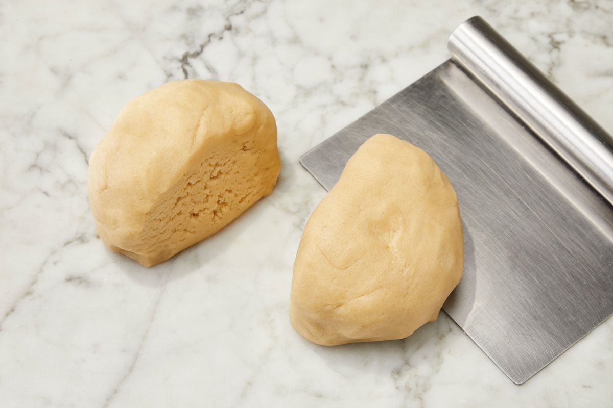 Divide dough in half; cover and refrigerate for at least 3 hours
