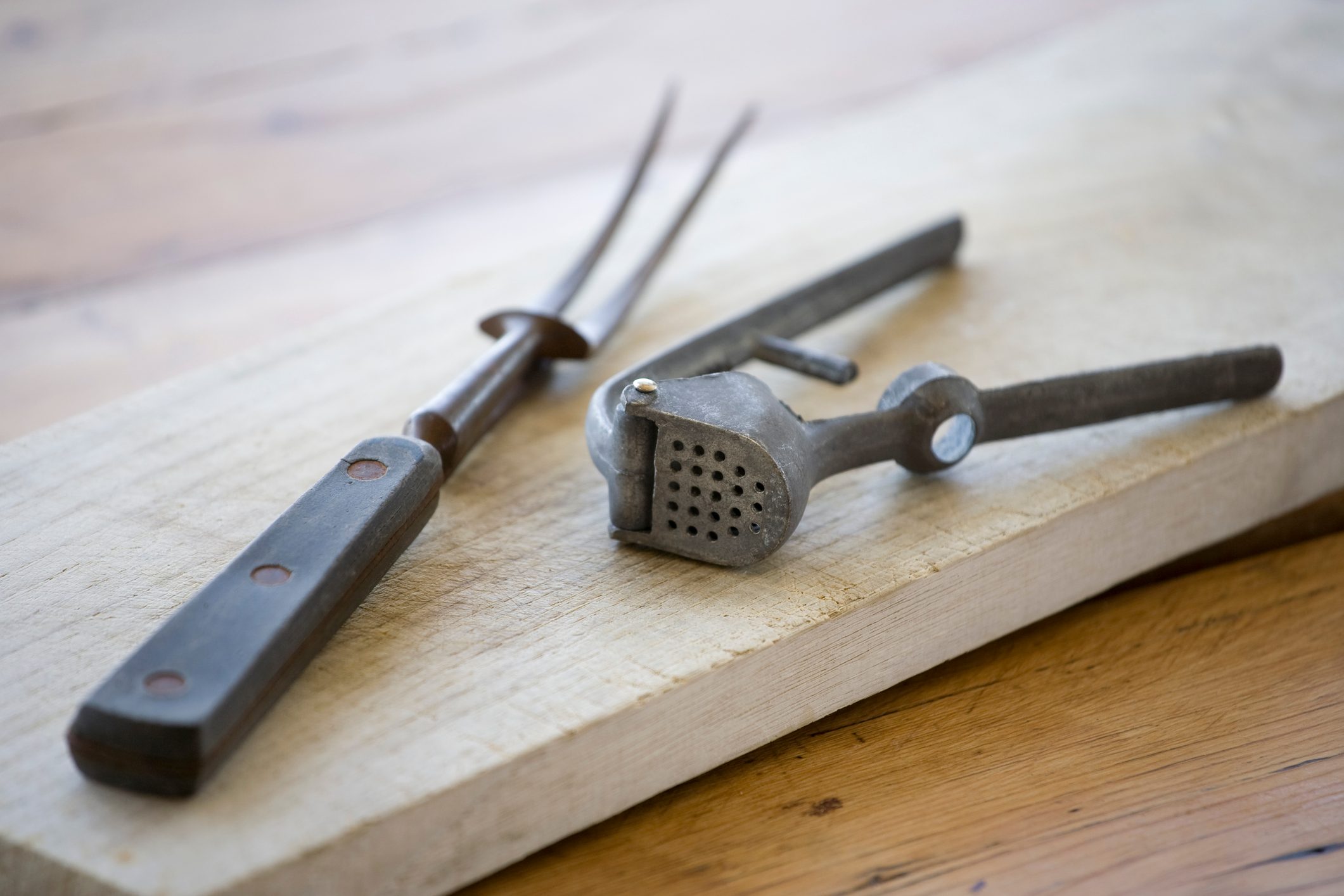 Rustic Cooking Implements