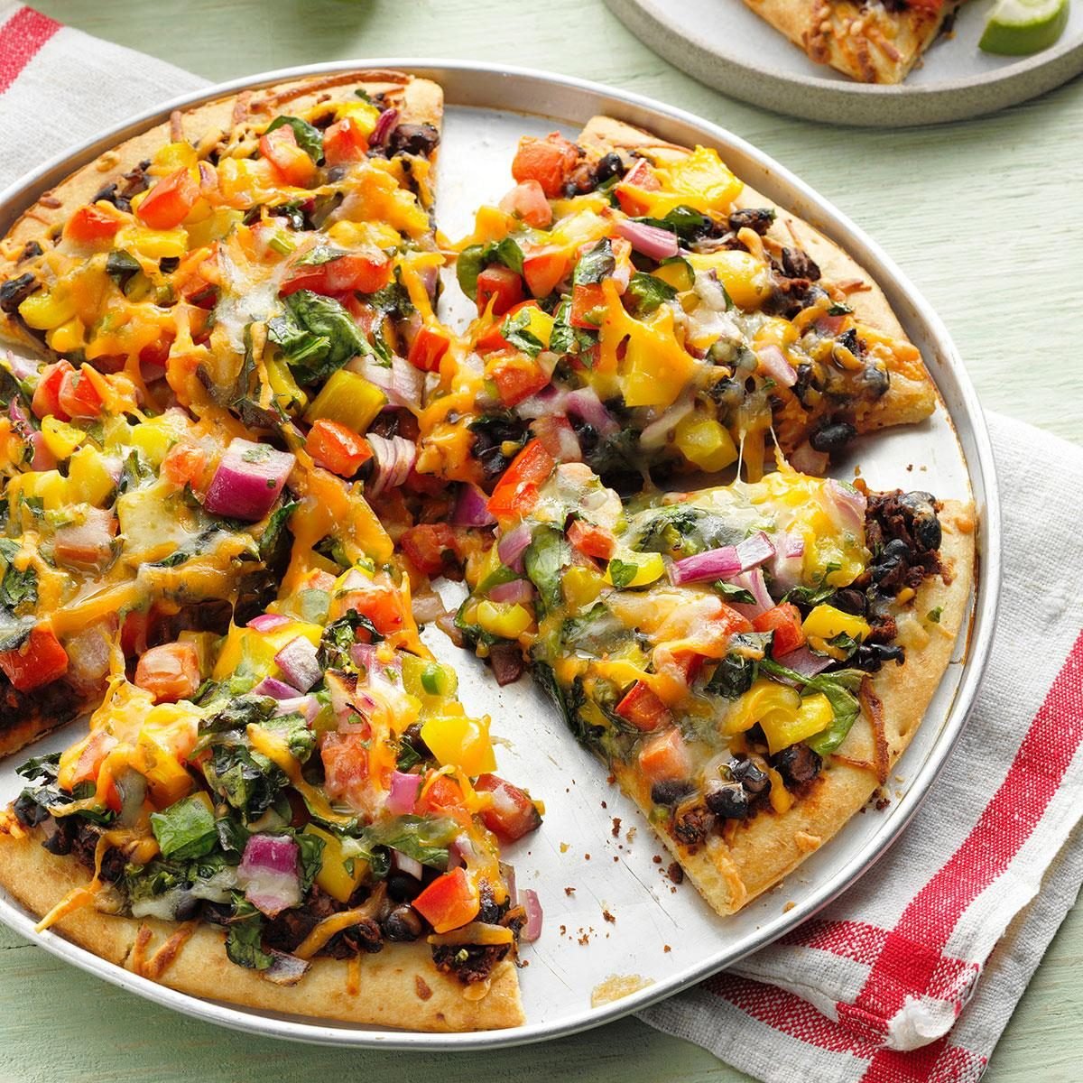 Loaded Mexican Pizza
