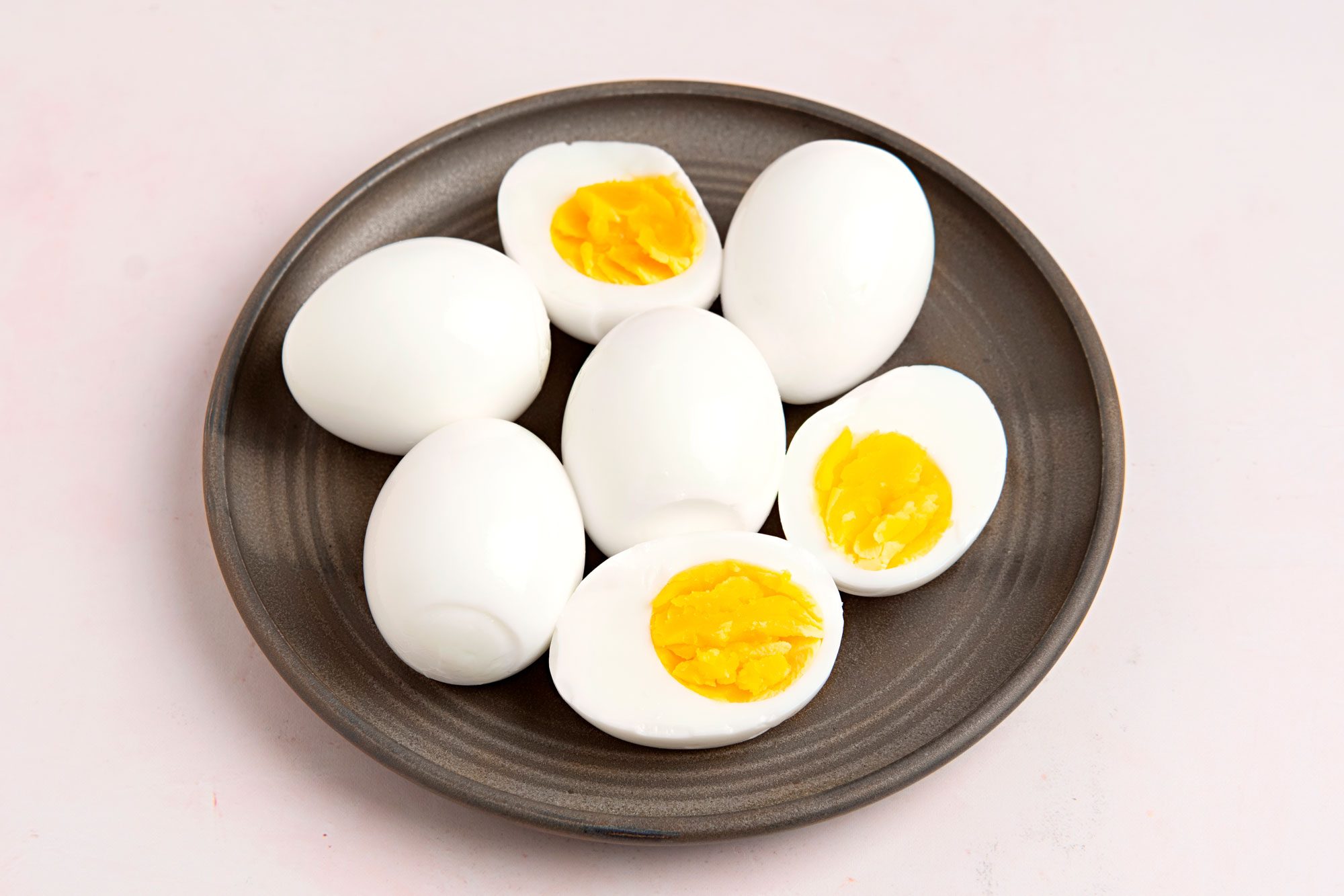 3/4th shot of Boiled Eggs