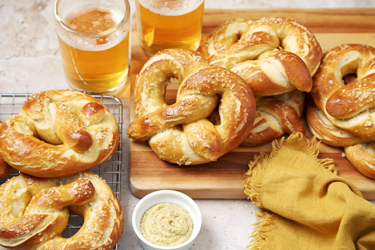 Soft Beer Pretzels