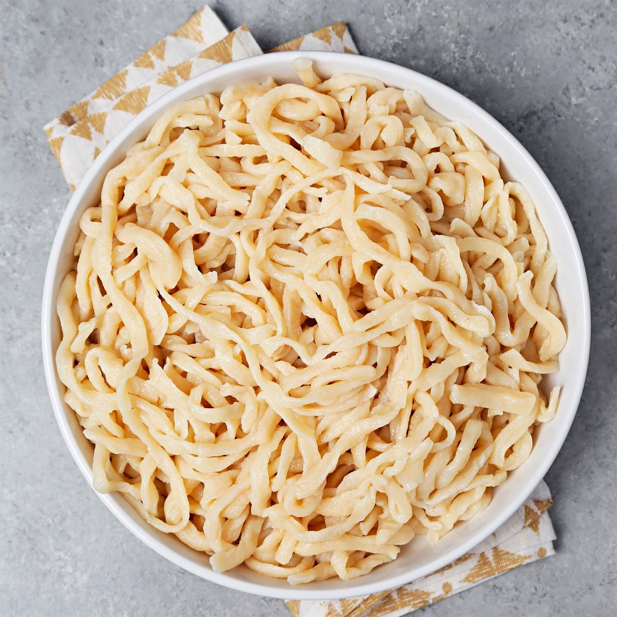 Homemade Udon Noodles