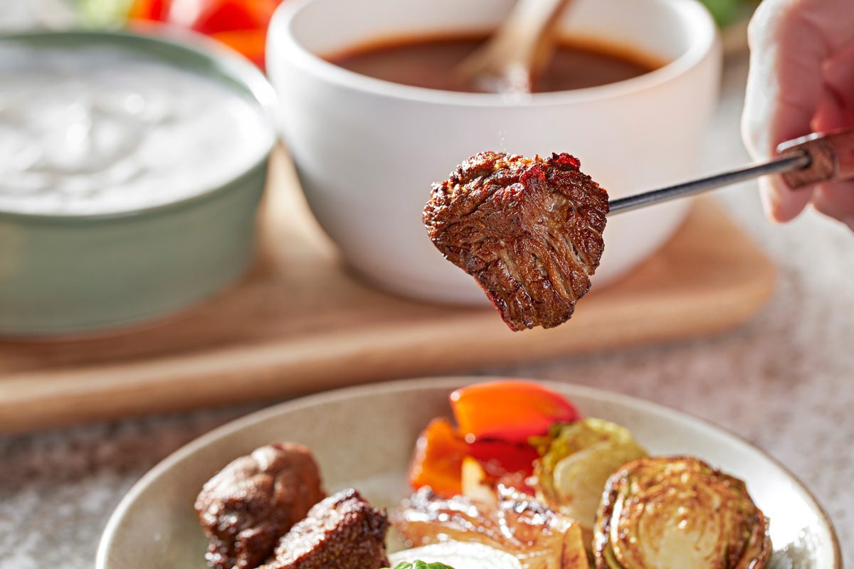 Beef Fondue