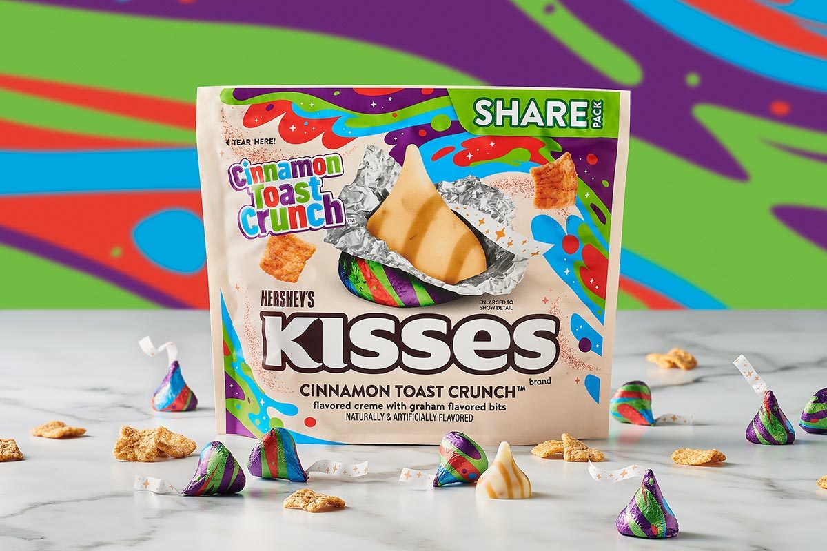 Cinnamon Toast Crunch And Hershey's Kisses