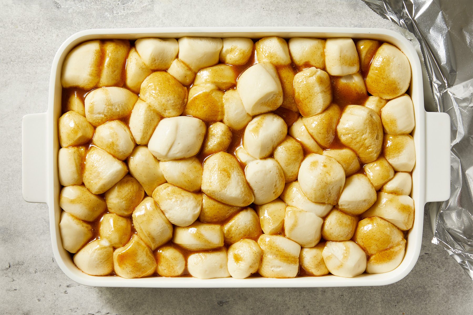 dough rise for Monkey Bread With Frozen Bread Dough