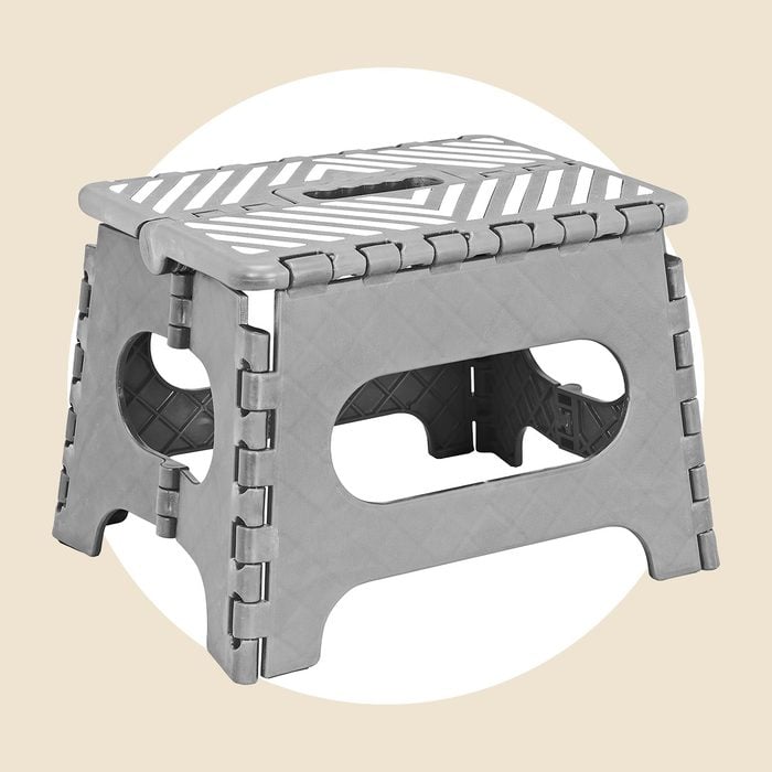 Foldable Kitchen Step Stool Via Walmart.com