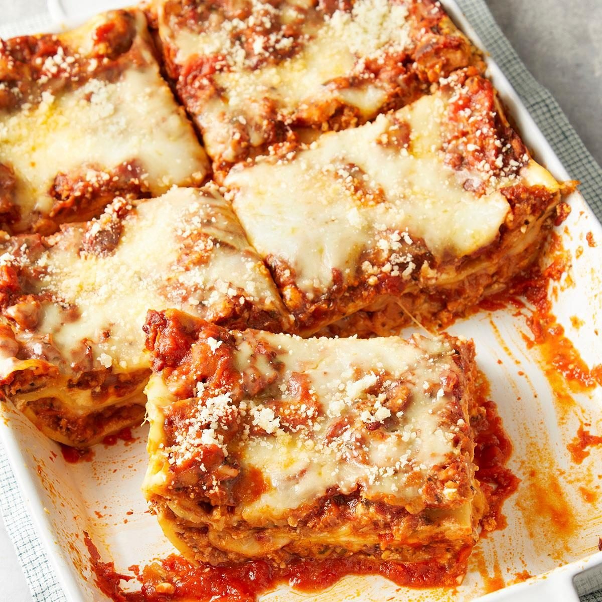 Meatball Lasagna