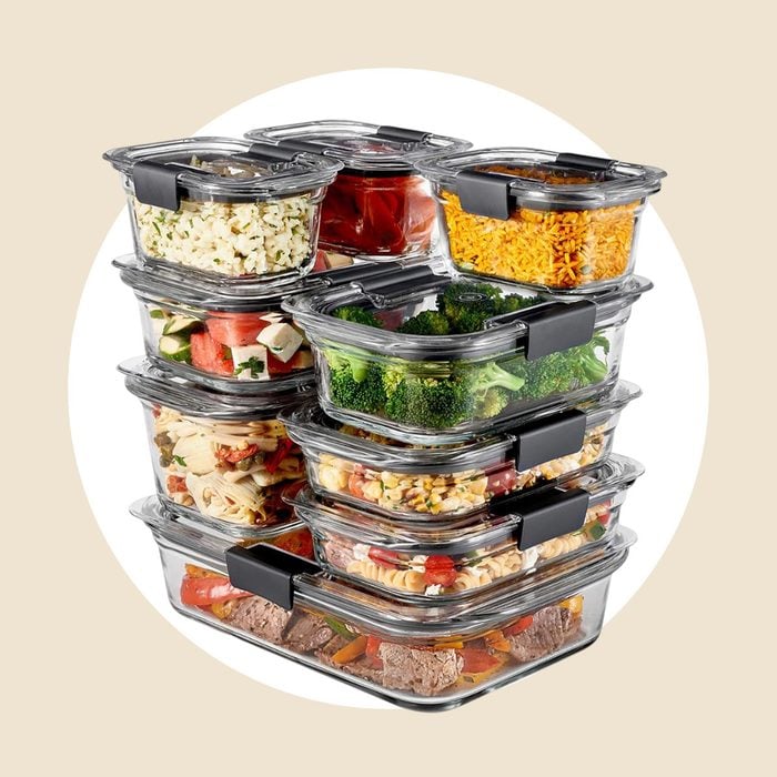 Rubbermaid Brilliance Glass Containers