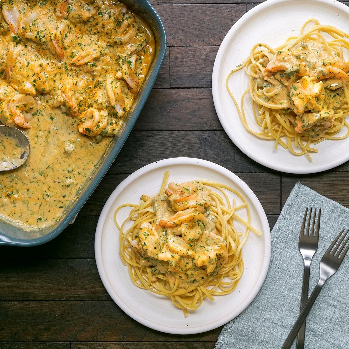 Shrimp in Cream Sauce