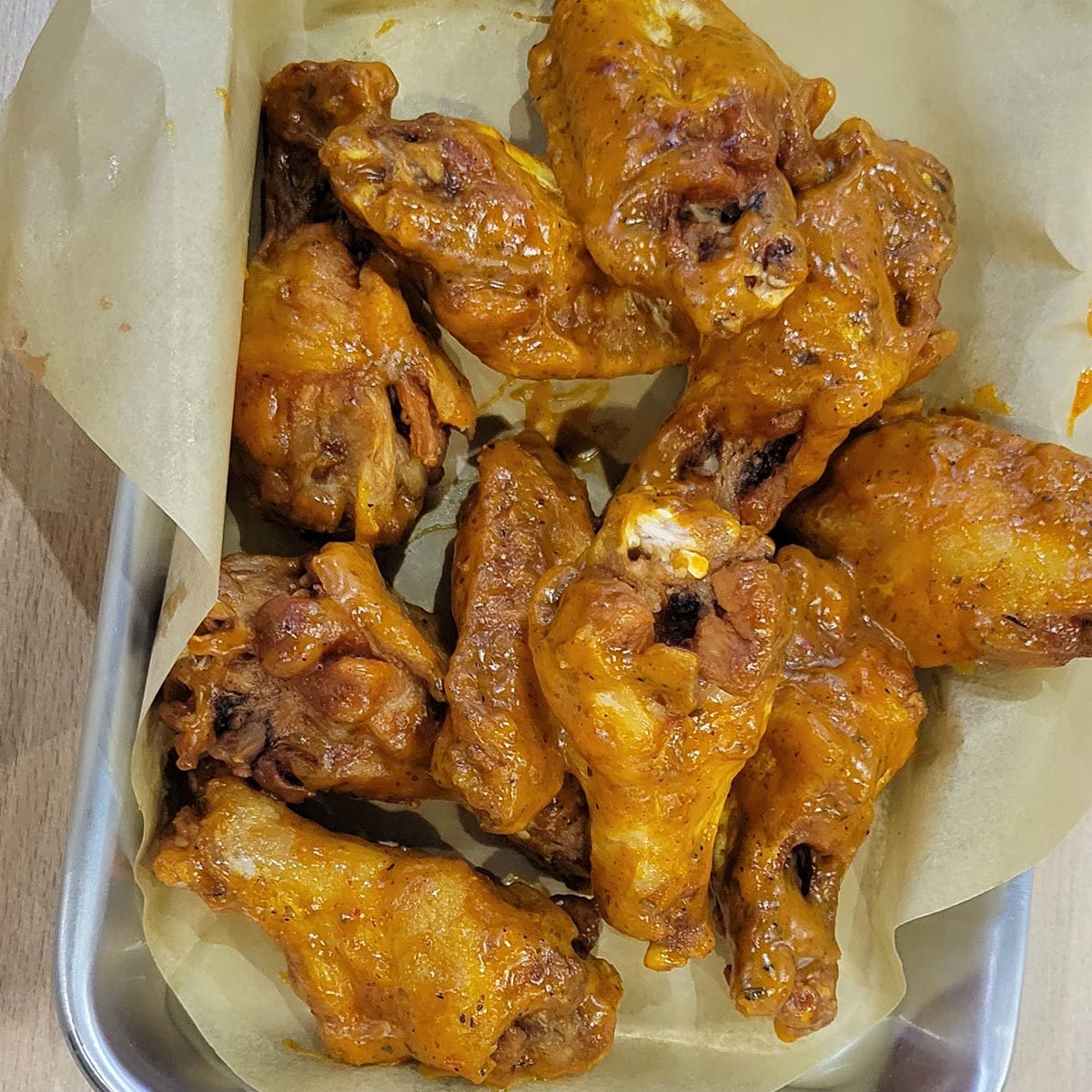 Thai Curry chicken wings from Buffalo Wild Wings