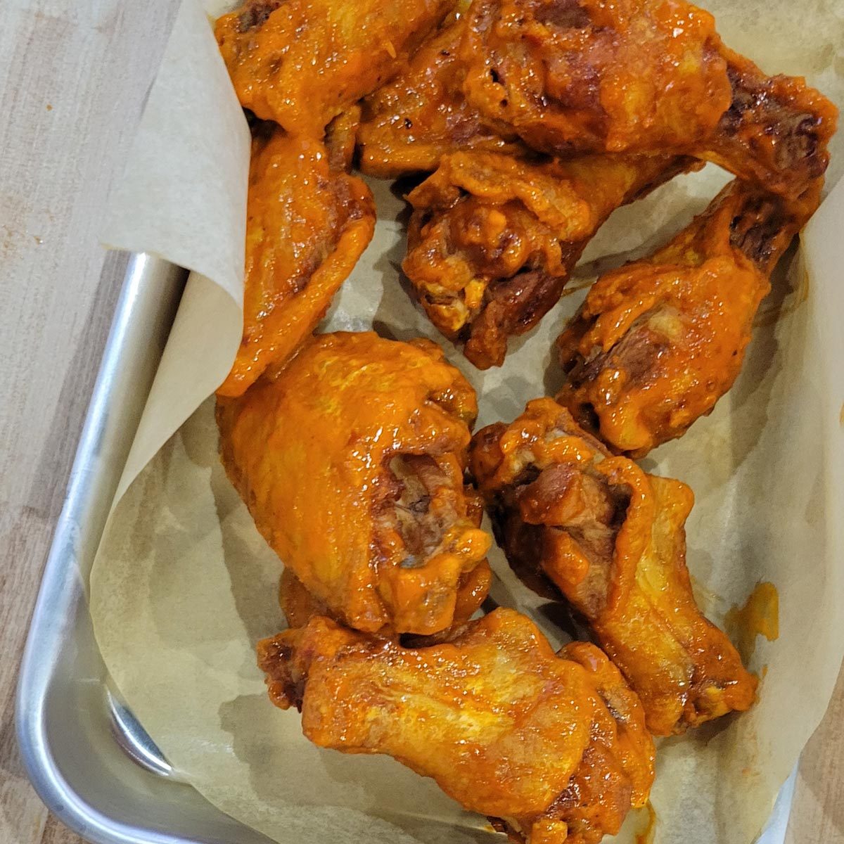 Wild chicken wings from Buffalo Wild Wings