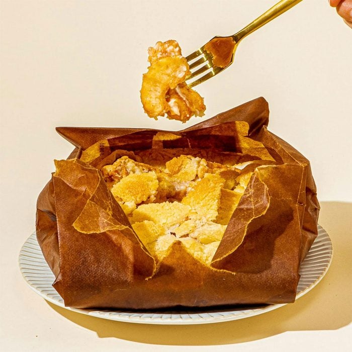 Apple Pie Baked In A Paper Bag