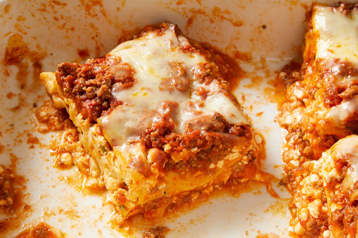 Microwave Lasagna