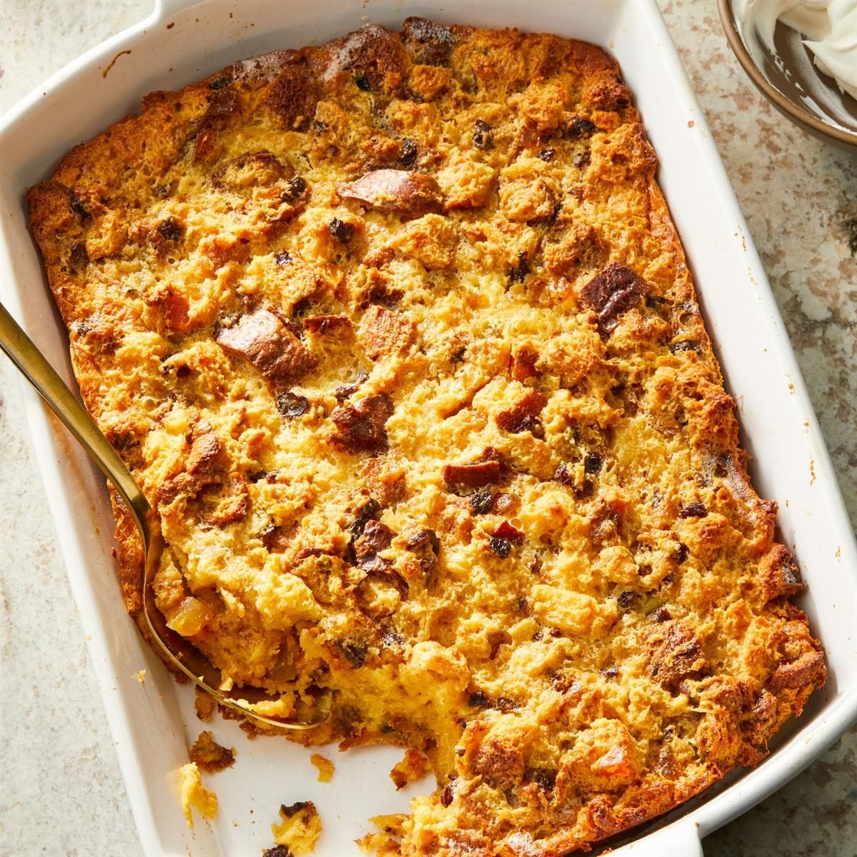 Panettone Bread Pudding